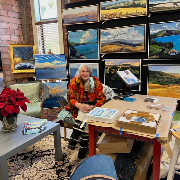 Meet your Posher, Linda. I’m a painter, but I was a San Francisco attorney. - Picture 3 of 9